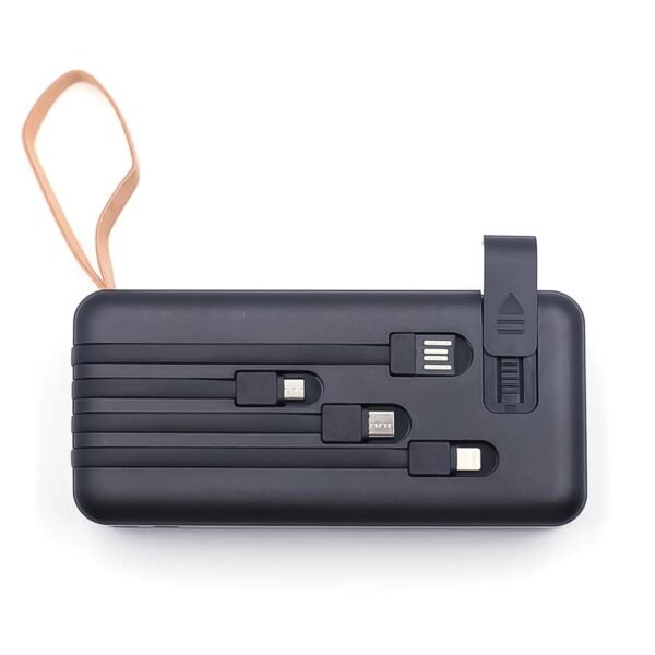 05_06c7a177-9069-4342-9589-4cb4b963984f.jpg 10000mAh 12W Fast Charging Power Bank with 4-in-1 USB & Mobile Holder (1 Pc)