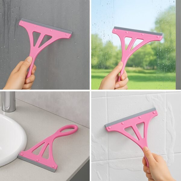 Plastic Glass Wiper and Kitchen Platform Wiper (Multicolor)