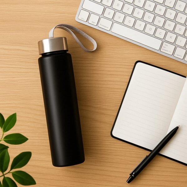 05_07741e7a-8c3e-44f1-9ec2-bc380c002291.jpg Portable Stainless Steel Water Bottle with Strap (Approx 250ML)