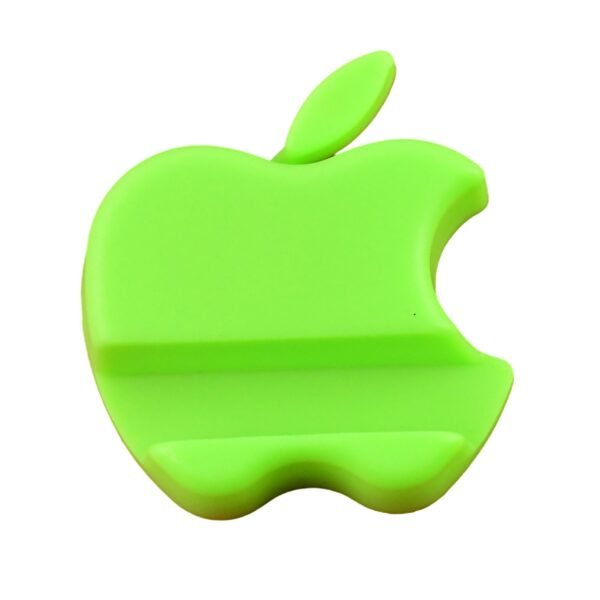 Apple-Shaped Plastic Mobile Phone Holder (3 Pc & mix color)