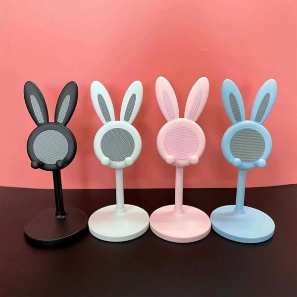 05_0ad2098c-85bd-4cd5-b3b4-aa03d4398ebb.jpg Cute Bunny Phone Stand, Angle Height Adjustable Phone Stand for Desk, Kawaii Phone Holder Desk Accessories, Easter Bunny Gifts Favor for Girl & Boys Accessories for Phone, Tablet, Easter Gifts Favors