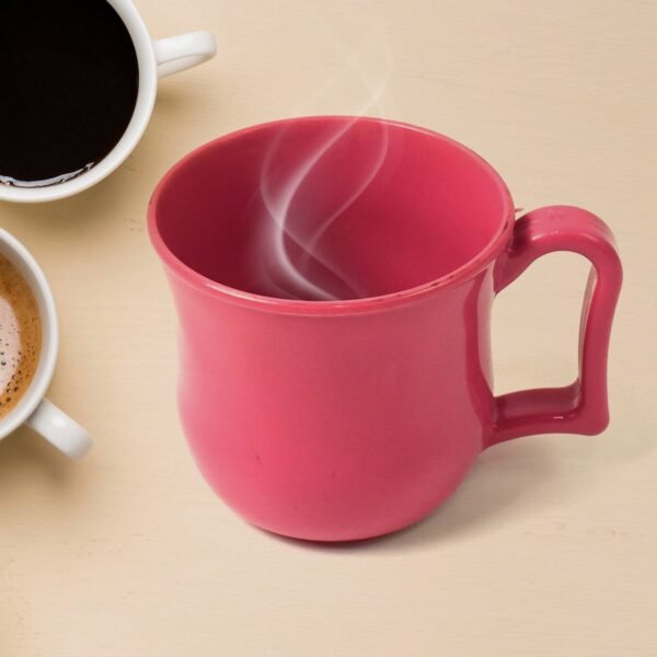 Premium Plastic Coffee,Tea Mug with Handle (1 Pc / With Color Box / Mix Color)