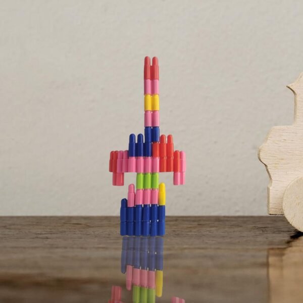 05_0dc14aaa-2eef-4867-ad0c-7dcd33c0f04f.jpg Bullet Blocks Intelligent Kids Creative Bullets Shaped Building (Approx 88 Pcs)