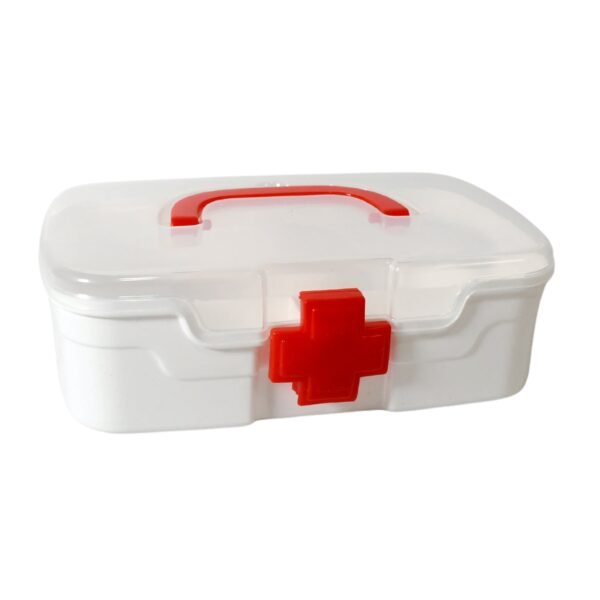 05_0f5b0887-8824-4420-8c1c-3914da273d8b.jpg Portable Medical Storage Box with Handle & Transparent Lid (1 Pc)