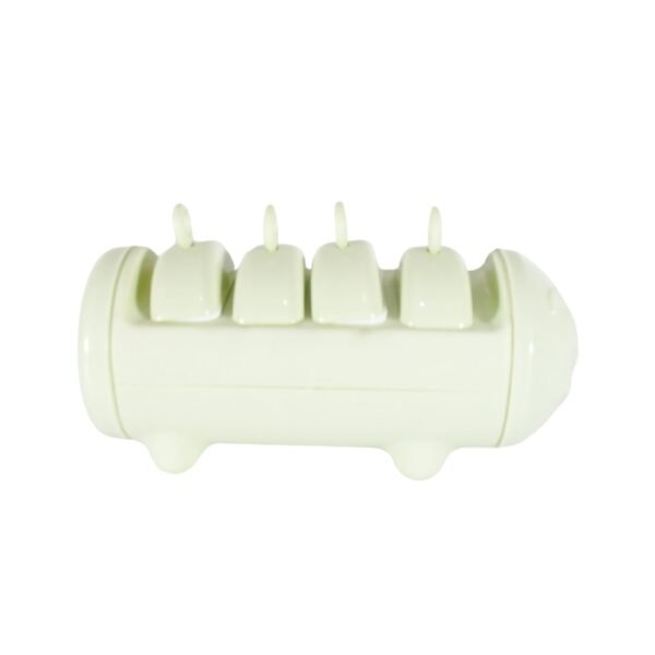 Cartoon Ice Candy Mold – 4-Cup Multicolor Set (1 Pc)