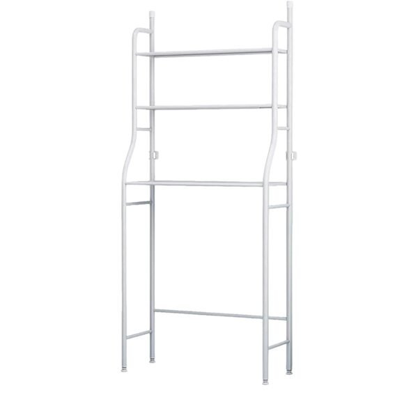 Multi Layer Toilet Storage Rack Metal Bathroom Laundry Room Basin Floor Stand