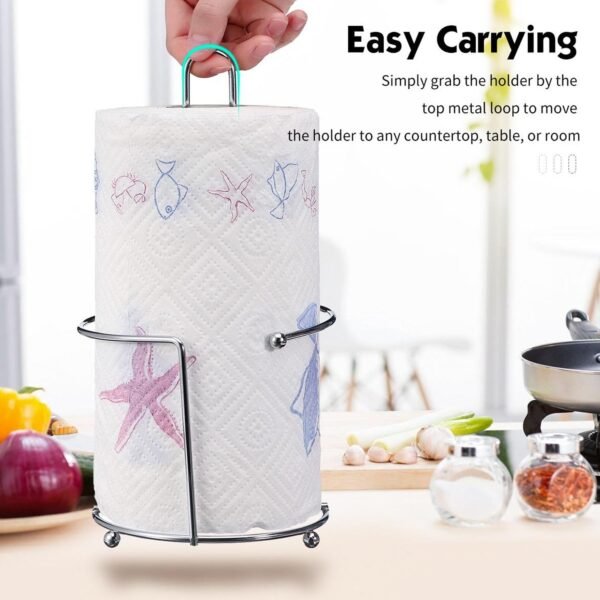05_15861ab0-85ca-449c-96a3-6780ee833e84.jpg Kitchen Roll Dispenser, Kitchen Napkin Roll Holder, Kitchen Paper Towel Tissue Holder