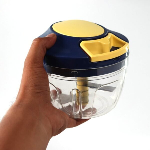 Chopper with Blades Chopping Vegetables and Fruits for (650ml)