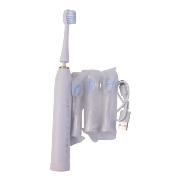 05_18854612-f8f5-4727-89d7-bbeeb2dccf06.jpg Rechargeable Electric Toothbrush White Color With 3 Extra head (1 Pc )