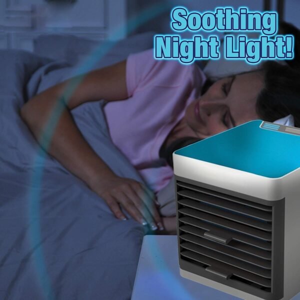 05_195a3594-0399-4582-9f00-971ef3b5b373_1.jpg Mini Portable Air Cooler with LED Light & Water Fill