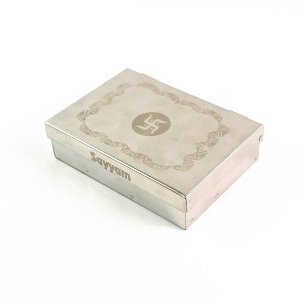 05_1be61671-ec2e-42cf-a696-f99e06d7396b.jpg Multipurpose Stainless Steel Jewelry Storage Organizer Box 6 Compartments (1 Pc)