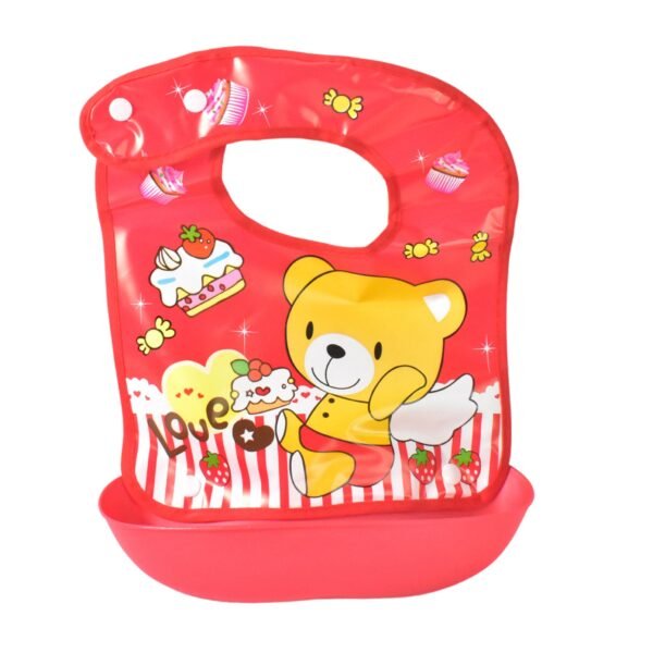05_1f33b203-9ba6-4198-820e-574c13b5d23e.jpg Multifunctional Waterproof BPA Free Reusable Soft Fabric Plastic Baby Bib (1 Pc)