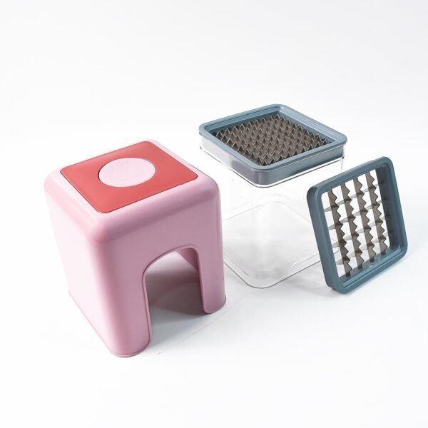 Apex Heavy Duty Potato Chipser & Vegetable Chopper with Dual Blade Set