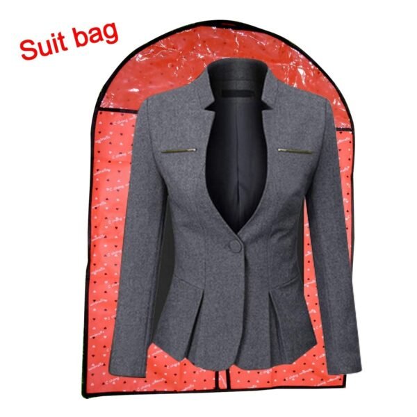 Men's Coat Blazer Cover Holdover Breathable Garment Bag Suit Cover