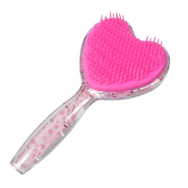 Heart Shape Hair Brush Massage Shower Comb (1 Pc), Hair accessories