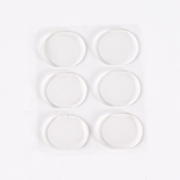 Silicone Shoe Insoles Pads, Mat Silicone Heel Pads (1 Pair)