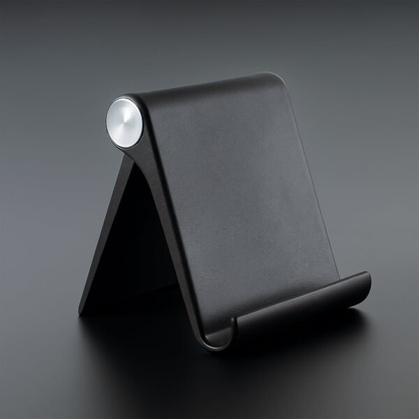 05_25f4750e-9972-4976-99a9-3d522a4e32e6.jpg Plastic Foldable Desktop Mobile Stand (1 Pc / Black)
