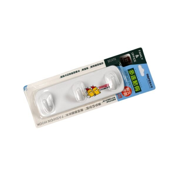 05_27a65864-1e02-413c-83b8-96bd730194bc.jpg 3 Pin Plastic Cloth hanger, Wall Door Hooks Rail for Hanging Clothes.