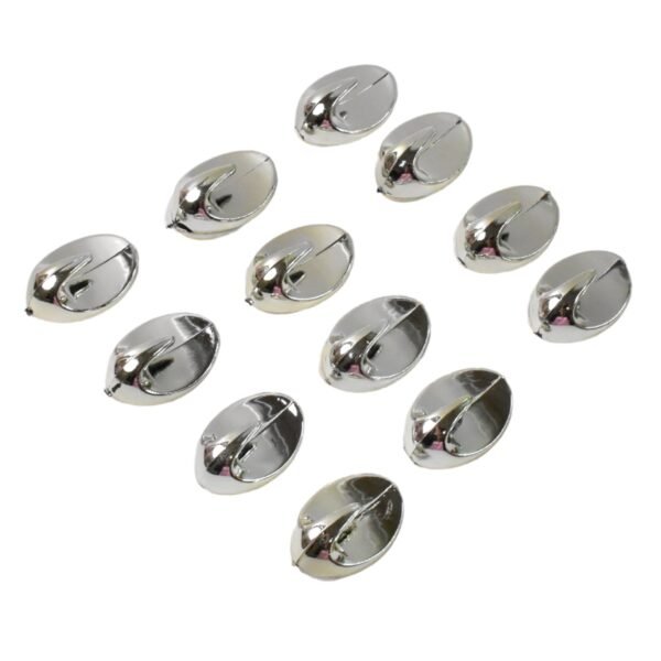 Plastic Multipurpose Wall hanging hook (12 Pcs Set / Mix Design)