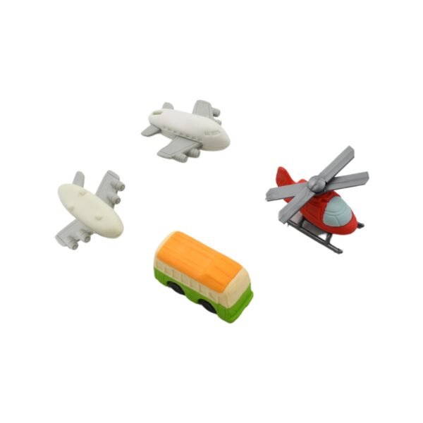 05_2bf5c409-cbca-4e66-811b-092147320e80.jpg Vehicle Pattern Eraser School Stationery Use Eraser (4 Pc Set)