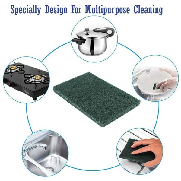 05_2c40ada2-bb6a-4380-8077-a6a194107208.jpg Scrub Sponge Cleaning Pads Aqua Green 10PCS