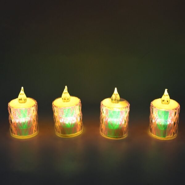 05_2f331e76-fd64-4454-a18c-856aead10a7c.jpg 4 Pc Flameless and Smokeless Decorative Melting Candles LED Tea Light, Diwali