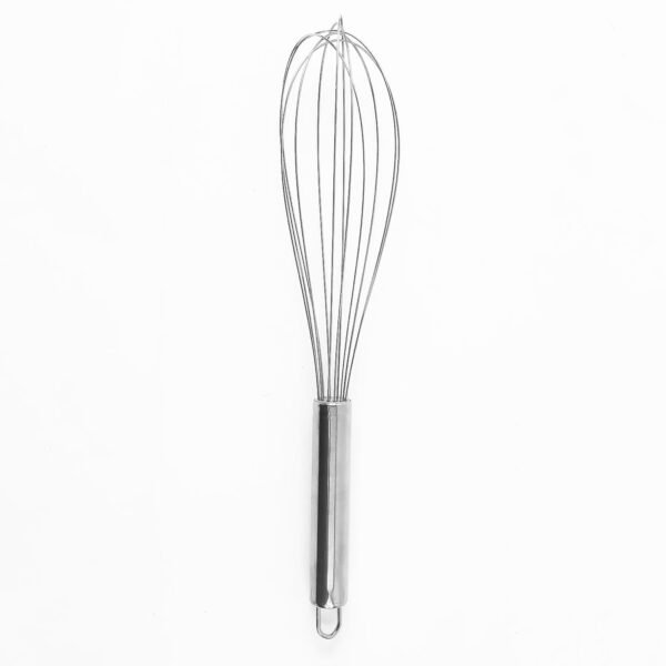 Large Stainless Steel Balloon Whisk  Heavy-Duty Kitchen Tool (30cm / 1 Pc)