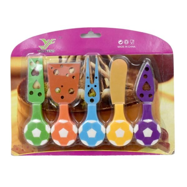 05_3405eaac-a938-4883-af77-cb504eadb4fe.jpg Football Soccer Cheese Knife Set (5 Pcs Set)