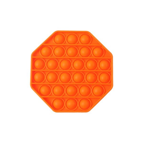 Premium Hexagon Shape Silicone Pop It Fidget Toy (1 Pc)