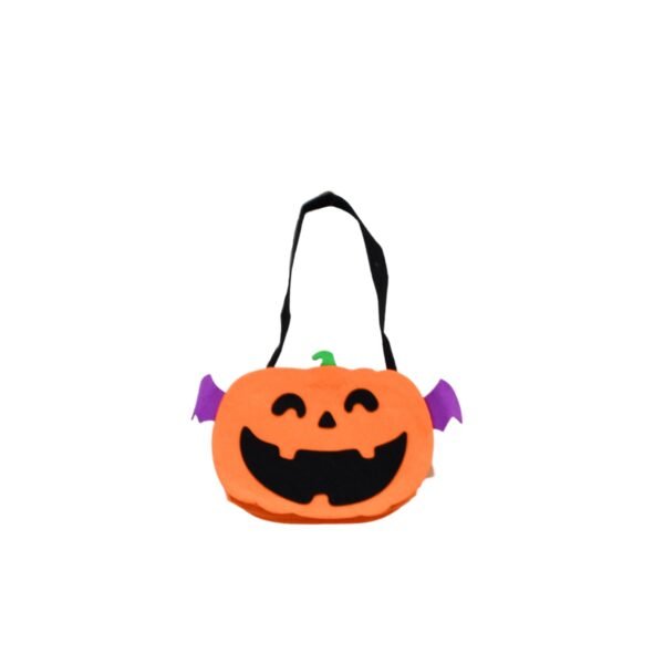 Halloween Pumpkin Bags Non- Woven Candy Bags for Halloween Party Favors