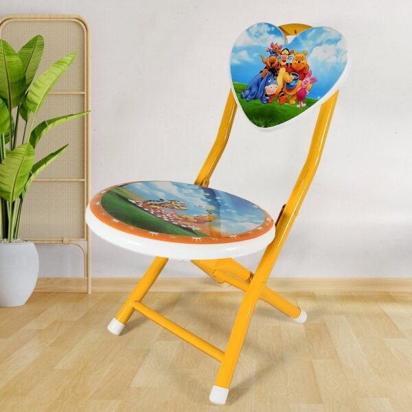05_397b6f62-9657-4d5a-9bd9-1ad065bfb4cb.jpg Heart Shape Cartoon Printed Foldable Kids Chair for Playrooms & Camping (1 Pc)