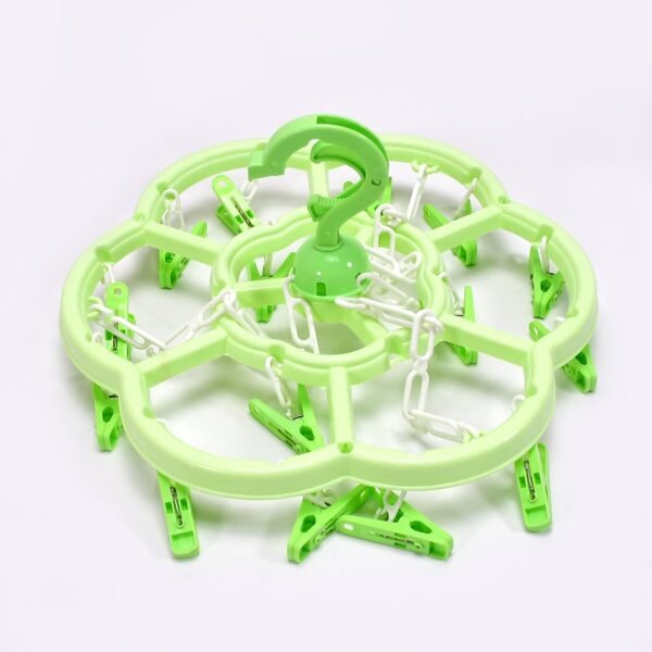 Hanger Household Plastic Hanger 15 Clips Hanger For House Use