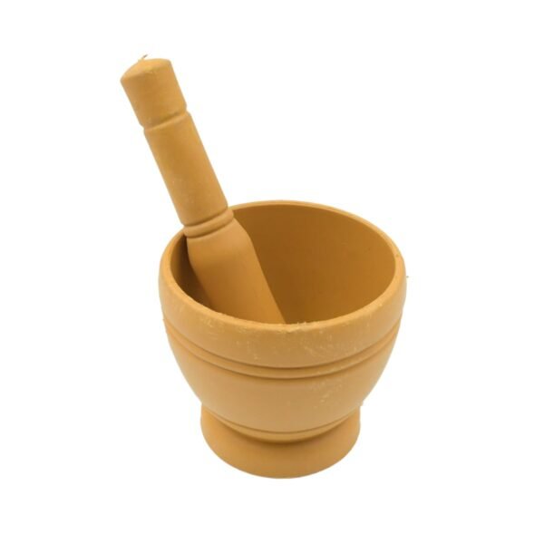 Mortar and Pestle Spice Grinder - Traditional Khalbatta for Kitchen Herb