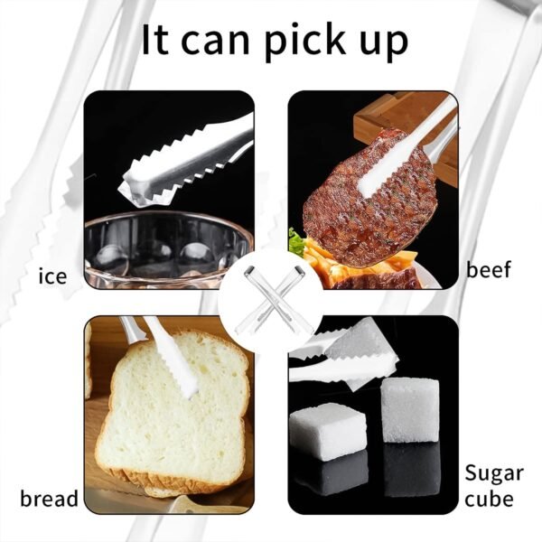 05_3ee34d01-8175-4e0e-9096-4419dbdddb3c.jpg Stainless Steel Tong Lifting Ice Cubes, Sugar Cubes | Serving Tongs (13 Cm / 1 Pc)