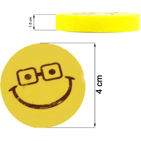 05_3f8349ed-3aa8-4353-a724-a9929c020a9a.jpg Smiley Design Eraser (1 Pc / Mix Design)