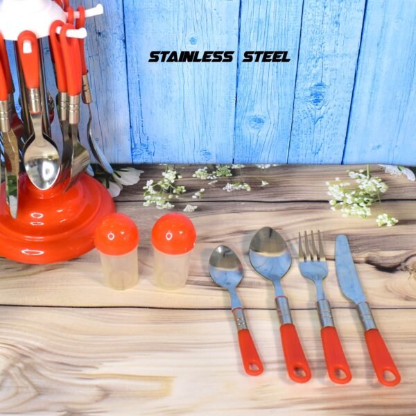 05_4067354f-07ce-42a2-9e89-69e74052de7d.jpg Luxury Cutlery Set for Dining Table Stainless Steel 26-Piece Set With Stand (1 Set