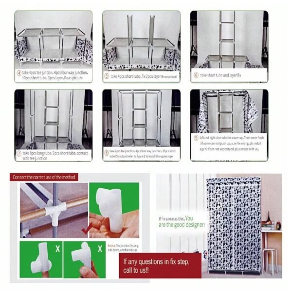 05_43ac03fe-80f1-44d4-820b-b10b4845bcfa.jpg Big 8 Compartment Portable and Collapsible Wardrobe Racks (1 Set)