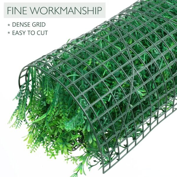 Square Grass Artificial Aquarium Fish Tank (60×40 Cm/Mix Design/1 Pc)