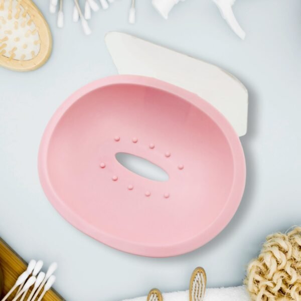 05_46ad9427-90d7-4edd-b330-f4fc72e5803d.jpg Wall Mounted 1 Layer Soap Holder with Hook for Bathroom Sabudani (1 Pc)