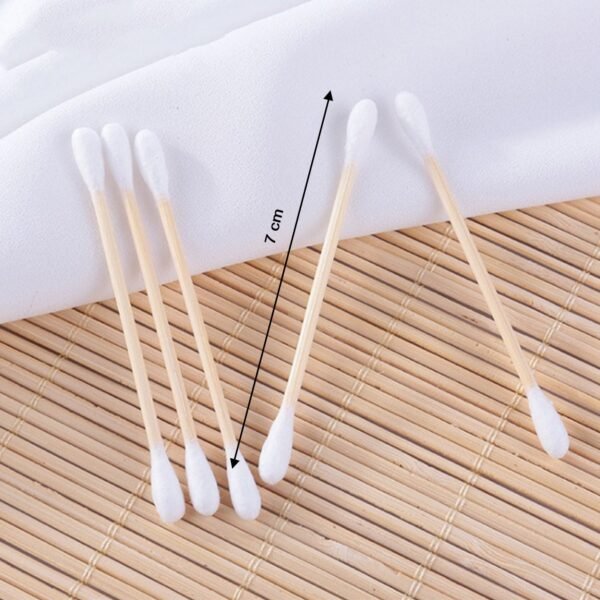 Eco-Friendly Bamboo Cotton Swabs (Pack of 20 / Per Packet 70 Pcs)