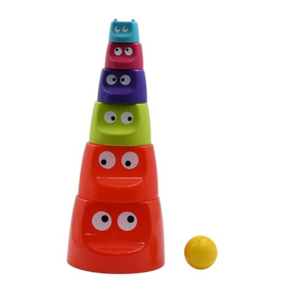 Monster Cups Activity Toy for Babies 5+ Months – Learning Gift Set