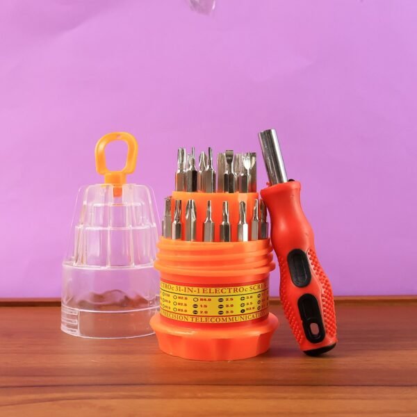 31in1 Magnetic Screwdriver Set with 30 Bits Professional Tool Kit (4 Pc Set)