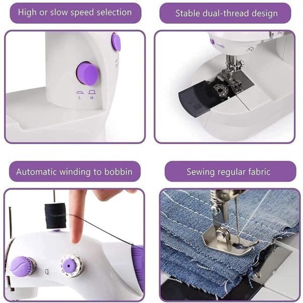 05_497820fc-a204-4efe-b0a2-791d4e04e982.jpg Home Tailoring Sewing Machine With Extension Table Set, Portable Stitching Machine