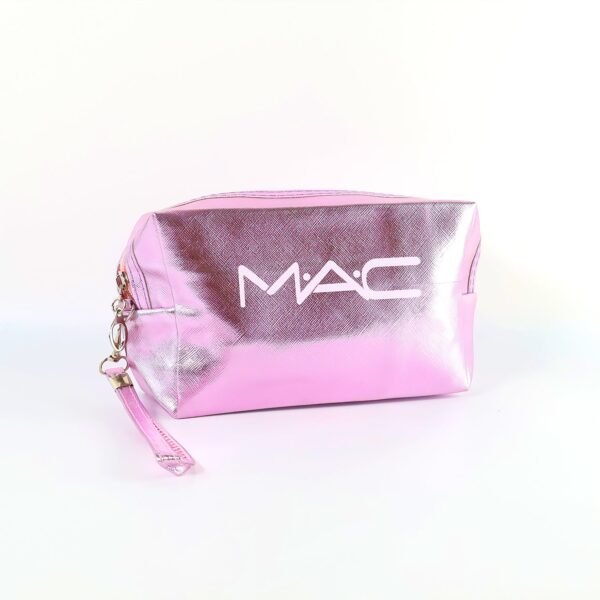 Metallic Travel Makeup Pouch - (1 Pc / Mix Design)