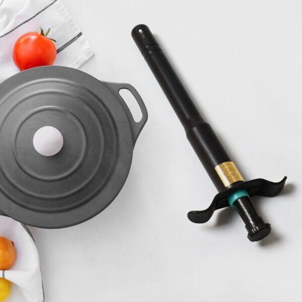 05_4aa7d1b3-36df-4f8d-bec7-9522c697bedb.jpg Stainless Steel Black Gas Lighter for Gas Stove, Long Lasting (1 Pc)