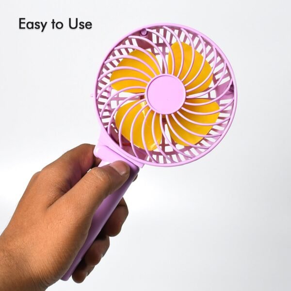Portable Mini handy Fan & Personal Table Fan (Battery Not Include)