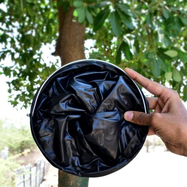 05_4d92d921-6204-44ac-9c35-1f15ad71db2e.jpg Folding Bucket, Portable, Round Bucket, Simple Bucket (1 pc / Mix Color)