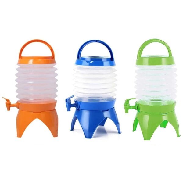05_4dcaf9d7-15d5-463b-9664-33dddf4dc48f.jpg Collapsible Beverage Container with Tap Cold Drink Dispenser 3.5L Multicolor