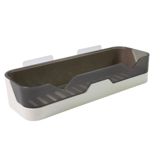 05_4f8d1ca3-cb8f-44ff-ac4d-c15d72db7c95.jpg Wall Mounted Adhesive Bathroom Shower Caddy / Shelf / Plastic (1 Pc)