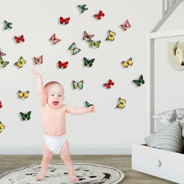 05_519bc81b-ae2f-422d-b4a2-bb7edc1fc3a1.jpg The Butterfly 3D Night Lamp Comes with 3D Illusion Design (1 Pc / Loose)